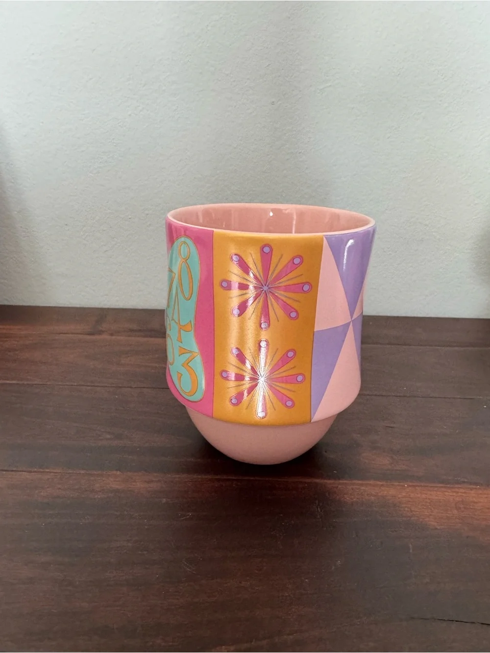 Disney Minnie Mouse The Main Attraction It’s a Small World, April 2020, Pink Mug